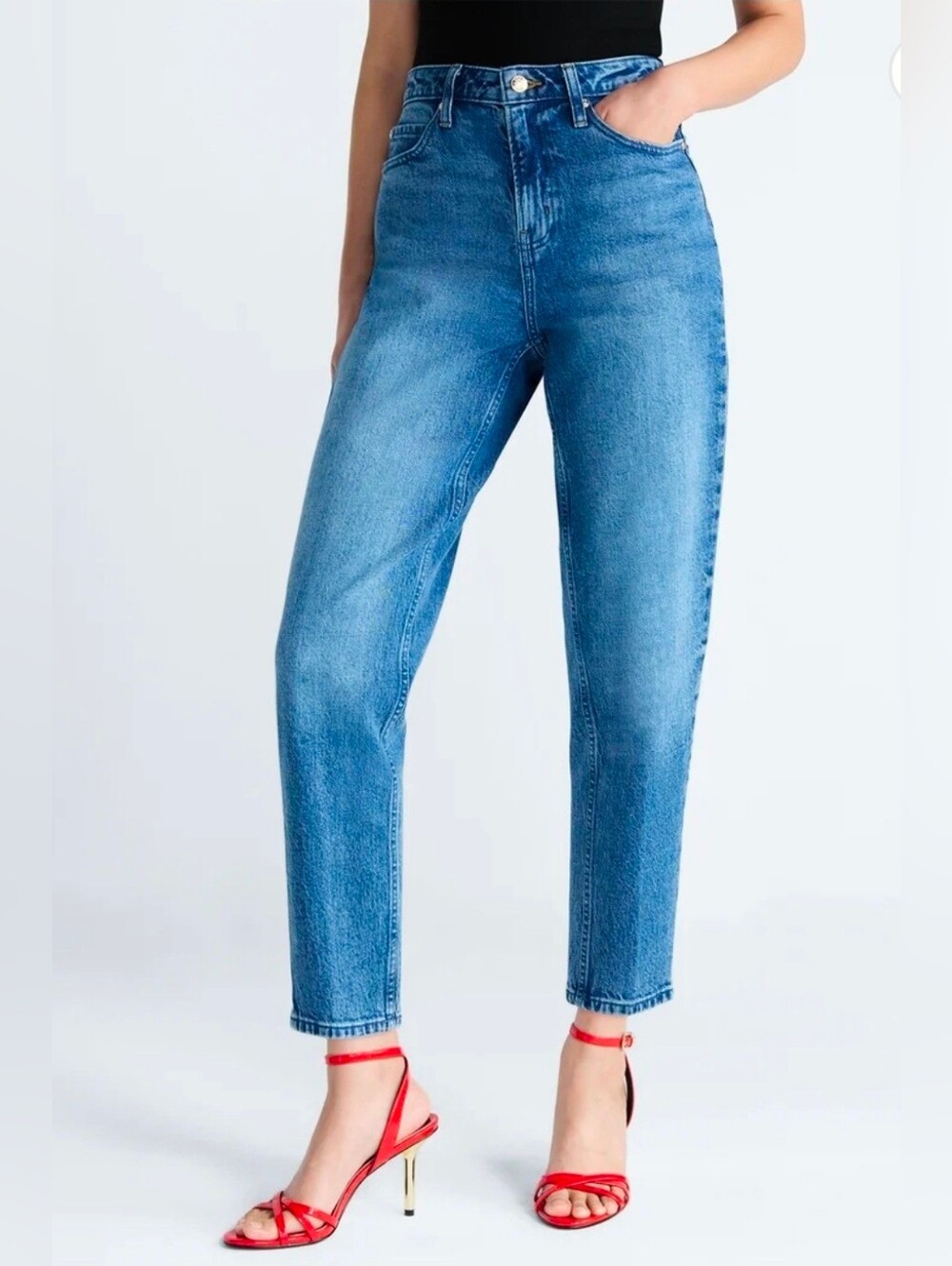 New Devil Wears Prada Scoop collection Women's Crease Barrel Jeans, size 4